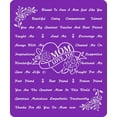thumbnail image 6 of Birthday Gifts for Mom Unique Mom Gifts from Son Daughters for Mothers Day Valentines Day Christmas - I Love You Mom Sherpa Hugs Blanket 50"x60" (Purple), 6 of 6
