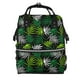 thumbnail image 1 of Disketp Tropical Leaves1 Mochila de Pañales de Gran Capacidad con Múltiples Bolsillos, Mochila de Viaje Multifuncional para Bebé, Unisex, Moderna y Resistente, 1 of 6