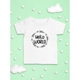 thumbnail image 3 of Hello World Arrow Wreath T-Shirt Infant -Smartprints Designs,  18 Months, 3 of 4