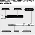 thumbnail image 4 of Dog Whistle,Dog Whistle to Stop Barking Neighbors Dog,Adjustable Ultrasonic Silent Dog Whistle,Professional Recall Dog Training Whistles,with Lanyard, 4 of 11