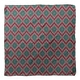 thumbnail image 4 of Bimba Red Seamless Damask Printed Pure Silk Scarf For Hair Neck Head Bandanas For Women 40 x 80 Inches, 4 of 6