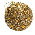 thumbnail image 1 of Halloween Decorations Vintage tree topper Hangs Christmas Rhinestone Glitter Baubles Ball Xmas Tree Ornament Decoration, 1 of 3