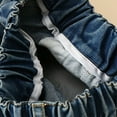 thumbnail image 4 of NIEWTR High Waisted Cargo Pants forGirl Baggy Y2k Straight Wide Leg Pants with Pockets Streetwear Cargo Jeans Streetwear Jeans Casual Pants Jeans,4-5 Years, 4 of 9