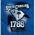 thumbnail image 2 of South Carolina Flag Cute State Shape Hoodie Sweatshirt Women Men Brisco Brands S, 2 of 6