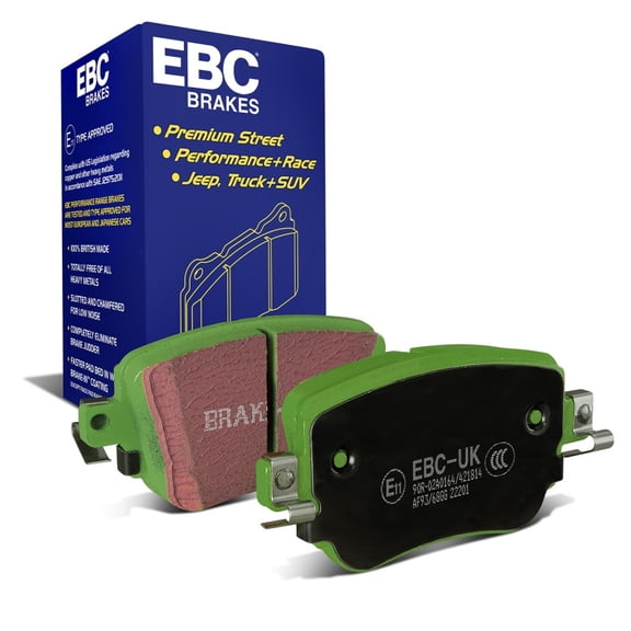 EBC Brakes Greenstuff 2000 Series Sport Brake Pad Set