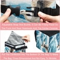 thumbnail image 4 of Seagull Foldable Car Trash Bin with Lid, Leak-proof Mini Trash Can for Car, Hanging Storage Bag Included, 4 of 6