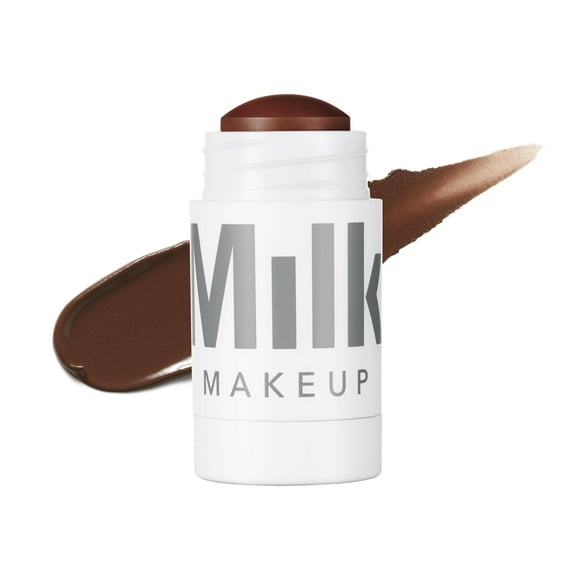 Milk Makeup Matte Bronzer Blitzed (Deep Bronze) - 0.19 Oz - Cream Bronzer Stick - Buildable Blendable Color - Matte Finish - 1 000+ Swipes Per Stick - Vegan Cruelty Free