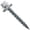 BRITE WHITE-250, variant on 10 X 1-1/2" Brite White Metal Roofing Screws - Hex Washer Head- Self-starting/tapping Epdm Washer. 1 250 Count Bag 250