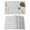 White, variant on Gray Lines Placemats Set of 8, Vintage Wave Stripes Texture Simple Placemats for Dining Table, Place Mats for Kitchen Tabletop, Waterproof Wipeable Dining Table Mats Set