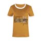 thumbnail image 4 of Fiudx Ofertas Flash Del Día Top de Manga Corta con Cuello Redondo y Estampado Regular de Feliz Pascua Sexy de Verano para Mujer, 4 of 5