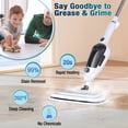 thumbnail image 3 of 11-in-1 Handheld Steam Cleaner with 15.2 oz Removable Water Tank, 23-ft Cord, 260°F Steam, 11 Accessories, 3 of 7
