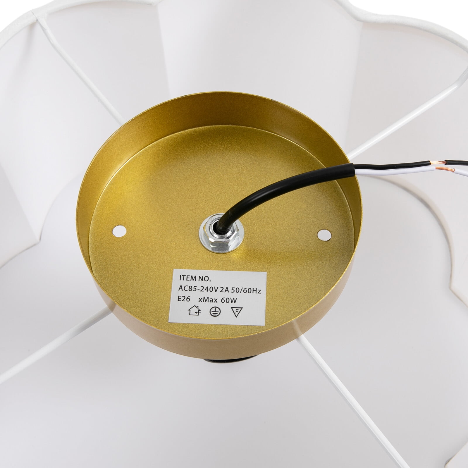 110V 8 Petals Indoor Creamy White Flush Mount Ceiling Light Ceiling Light Fixture for Living Rooms Bedrooms Kitchens