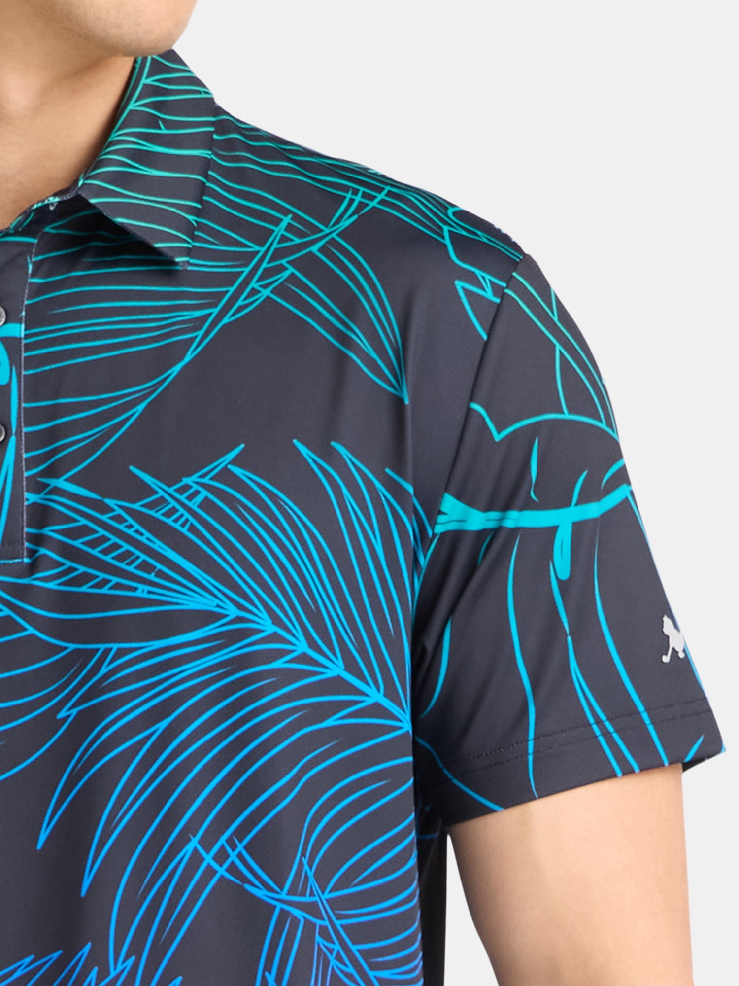 Birdie Bound Men's & Big Men's Novelty Print Golf Polo, Sizes S-5XL