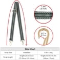 thumbnail image 5 of LAICAIW Grand Bandoulière, Sangle de Sac à Main Réglable Style Guitare avec Boucle Dorée Remplacement Tissé pour Sacs à Main (3,8 cm) Couleur10, 5 of 5