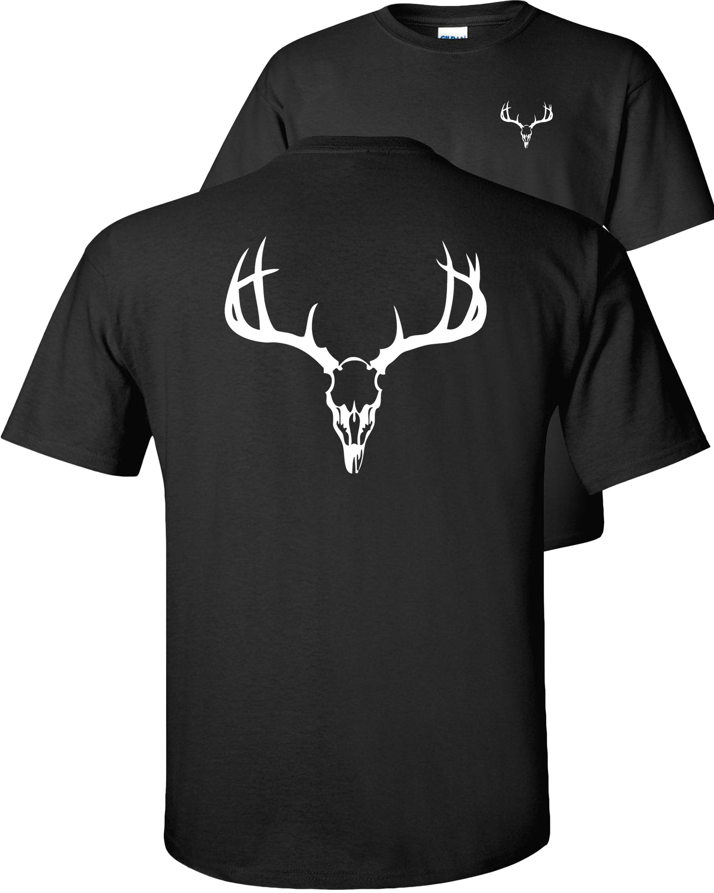Deer skull t shirt Clearance