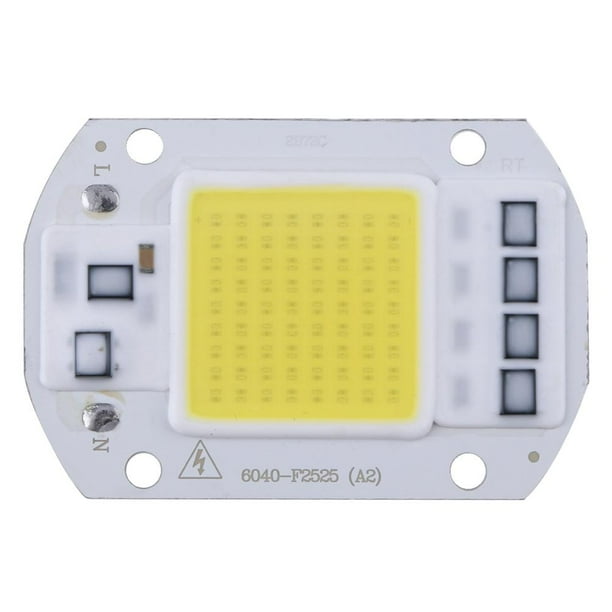 Chip de lámpara LED COB de alta potencia 50W CA 220V para foco reflector blanco JShteea El nuevo