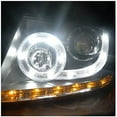 thumbnail image 4 of R8 Style DRL LED Light Strip Projector Headlight Head Lamp Replacement in Black Housing Clear Lens Made For And Compatible With 2004 - 2008 Ford F-150 F150 06-08 Lincoln Mark LT 04 05 06 07 08, 4 of 7