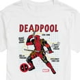 thumbnail image 3 of Marvel Deadpool - Blueprint - Men's Short Sleeve Graphic T-Shirt, 3 of 5