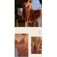 thumbnail image 3 of Fall/winter New Velvet Home Condole Skirt Can Be Matched With Coat Pure Wind Home Nightgown Pink M, 3 of 7