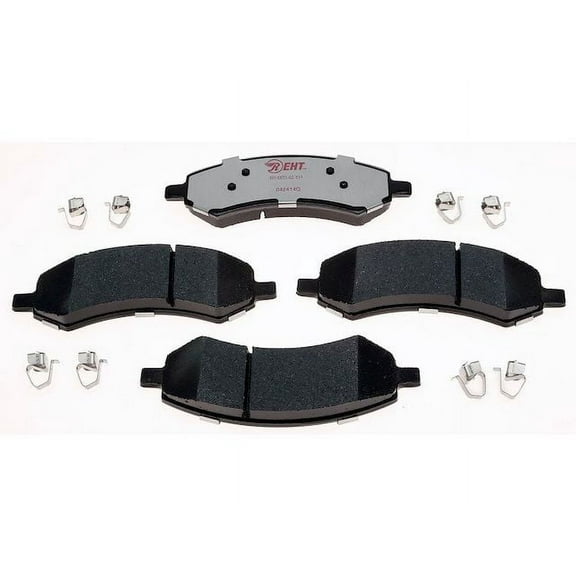 Front Brake Pad Set - Compatible with 2004 - 2010 Dodge Dakota 3.7L V6 2005 2006 2007 2008 2009