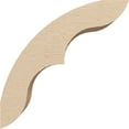thumbnail image 3 of Ekena Millwork 3"W x 8"D x 8"H Ozark Rough Cedar Woodgrain TimberThane Knee Brace, Primed, 3 of 6