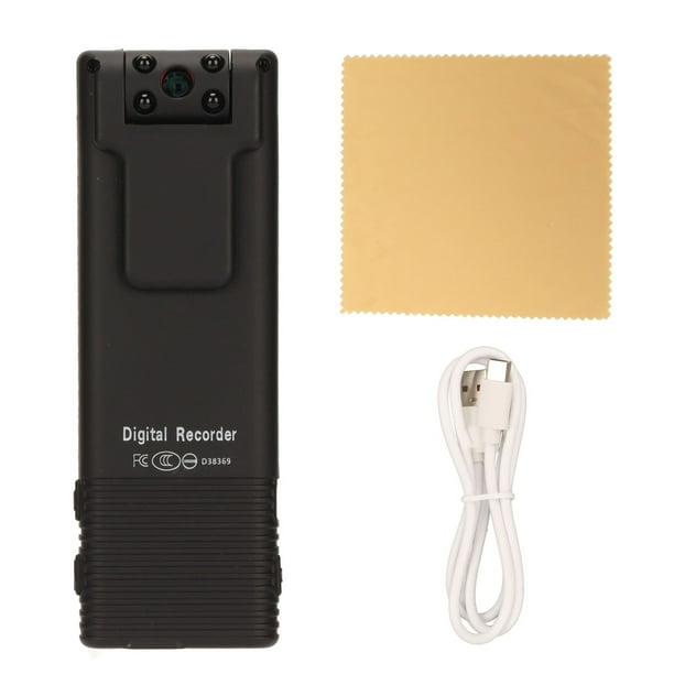 Cámara corporal, lente giratoria de ángulo ultraancho de 120 grados, visión nocturna, cámara portátil con Clip HD de 1080P para reuniones al aire libre