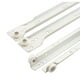 Photo 1 of 19-3/4 in. White Painted Steel Bottom-Mount Self-Closing Drawer Slides (1-pair)