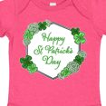 thumbnail image 4 of Inktastic Happy St. Patrick's Day Clovers Boys or Girls Baby Bodysuit, 4 of 5