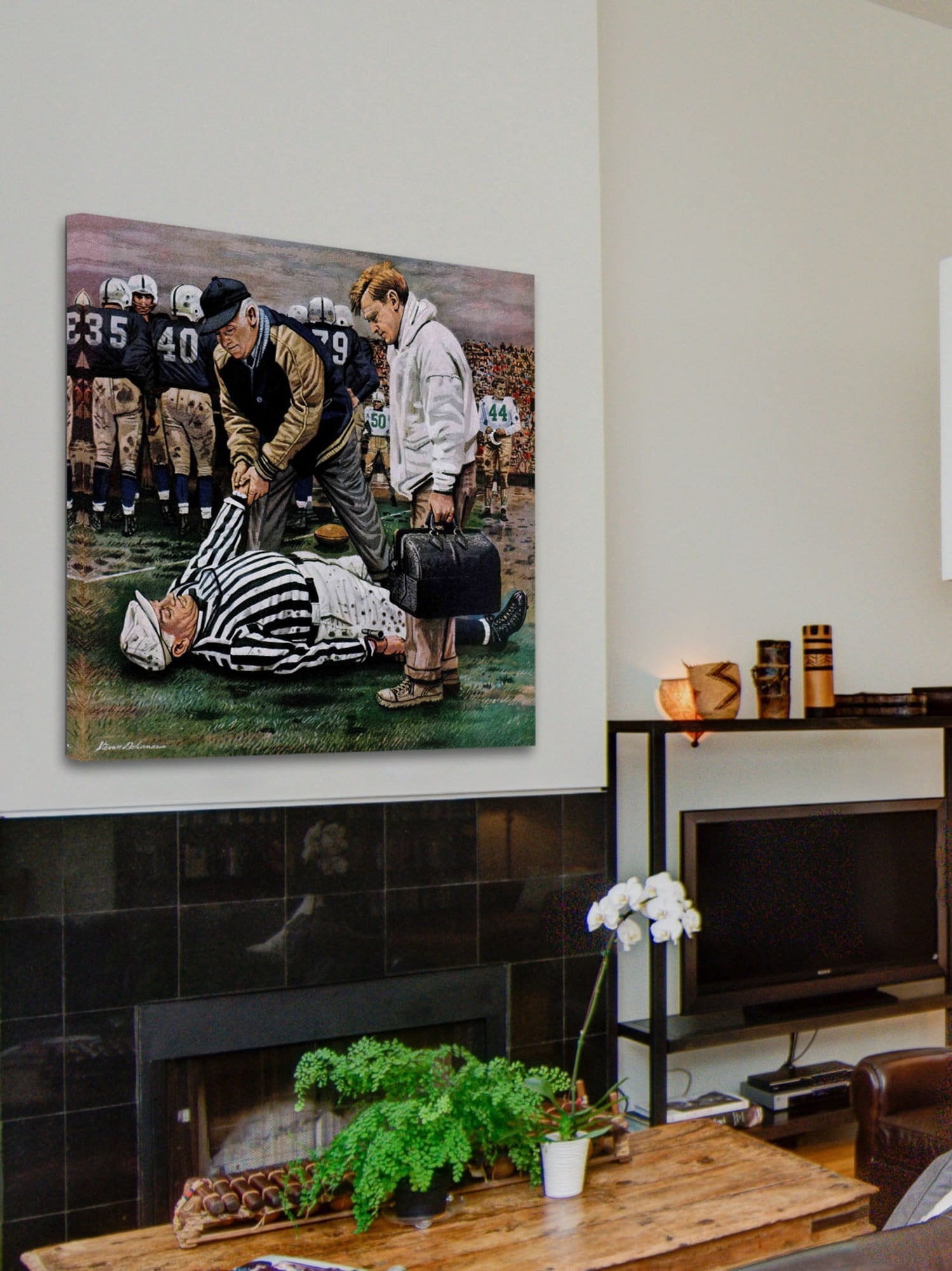 Marmont Hill Ref Out Cold by Stevan Dohanos Painting Print on Canvas