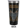 thumbnail image 2 of House of The Dragon Official Skull 20 oz Travel Tumbler, Stainless Steel, Vacuum Insulated with Leak Resistant Slide-Lock Lid, 2 of 6