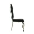 thumbnail image 2 of Newboti Furniture Black Side Chair With Tufted Back (Set Of 2) 1549, 2 of 7