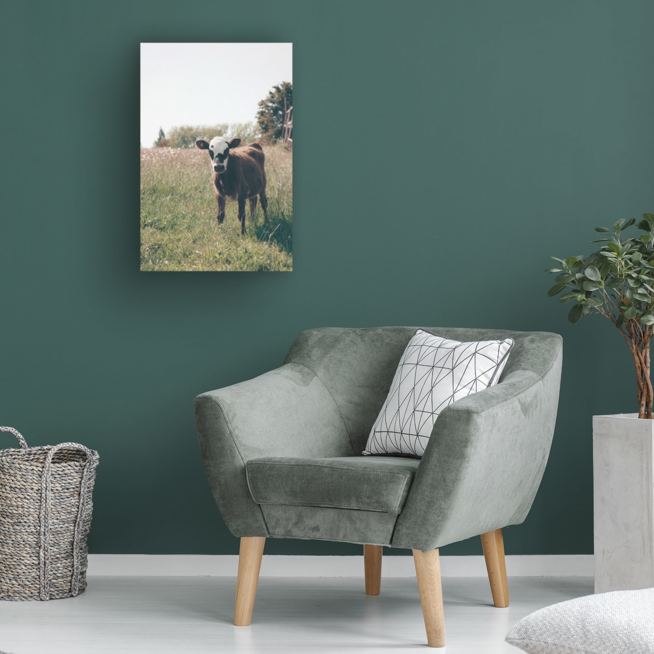 Canvas Wall Art - Krista Broadway 'Lima' Wall Art for Living Room, Bedroom, or Office Décor by Trademark Fine Art - 12 x 19 Inches