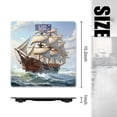 thumbnail image 2 of High Precision Body Weight Scale Smart Bathroom Scales with Large LCD Display(400lbs),Decorative for Bedroom-Old Wooden Sailing Ship With White Sails On The Sea, 2 of 4