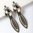 thumbnail image 3 of Cats Vintage Copper Crown-Shaped Bookmarks Made of Stainless Steel - Book Accessories Gift for Readers and Book Lovers, 3 of 5