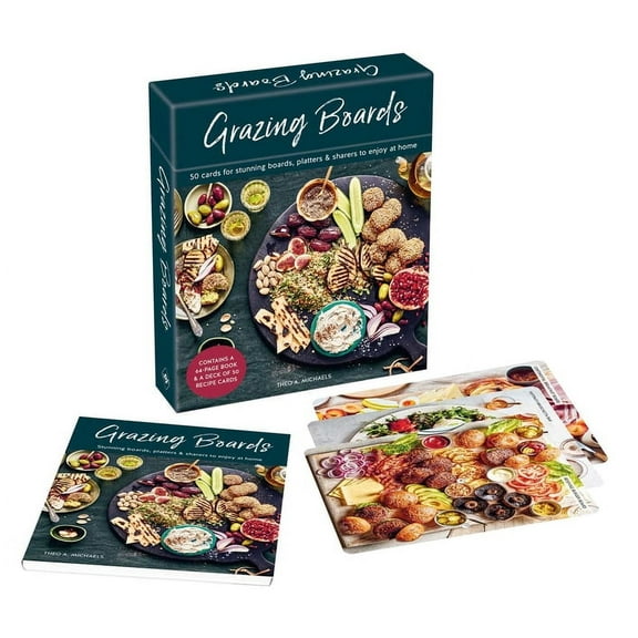 Grazing Boards Deck: 50 Cards for Stunning Boards, Platters & Sharers to Enjoy at Home, (Paperback)