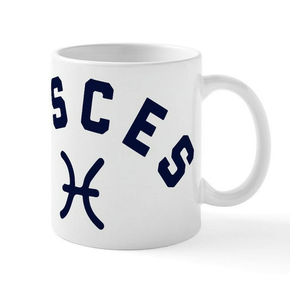 CafePress - Pisces - 11 oz Ceramic Mug - Novelty Coffee Tea Cup