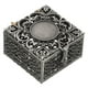 thumbnail image 1 of Collar de rosario Caja eucarística Católica cristiana Rosario Rosario Vintage Babón, 1 of 6