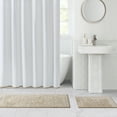 thumbnail image 2 of My Texas House Lacey Taupe Medallion Knitted Bath Rug, 20" x 32", 2 of 5
