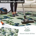 thumbnail image 5 of Blueberry Botanical Outdoor Rug for Patio/Deck/Porch, Non-Slip Large Area Rug 4 x 6 Ft, Spring Leaves Branches Farmhouse Indoor Outdoor Rugs Washable Area Rugs, Reversible Camping Rug Carpet Runner, 5 of 8