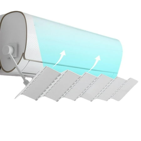 

Worallymy Air Conditioner Deflector Retractable Windshield Air Conditioning Vent Cover for Home Bedroom Office