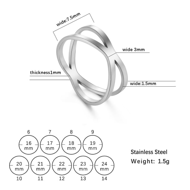 Anillos de pareja de acero inoxidable COOLTIME, anillo de compromiso con cruz sobrenatural de Color plateado para hombre y mujer, regalo de boda, joyería de moda Tan Jianjun unisex