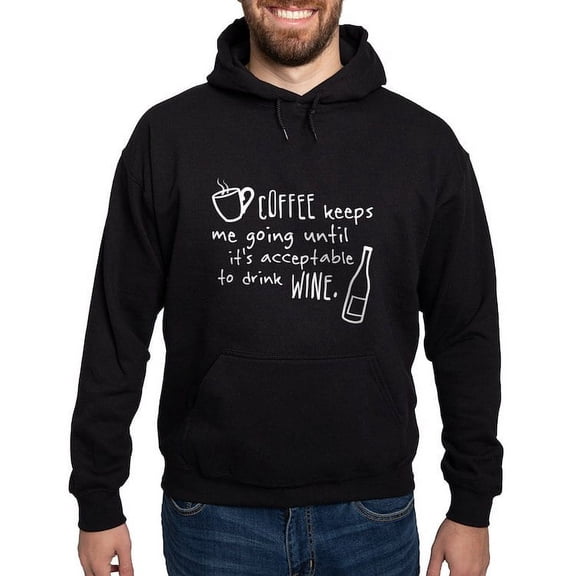 CafePress - Coffee Keeps Me Going... Hoodie - Pullover Hoodie, Classic, Comfortable Hooded Sweatshirt