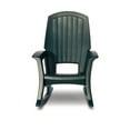thumbnail image 1 of Semco Plastics Rockaway Heavy Duty All-Weather Outdoor Rocking Chair, Green, 1 of 6