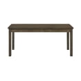 thumbnail image 3 of Castle Place Simple 3-Piece Wood Dining Table Set, Grey, 3 of 6