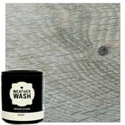 1-qt. Oaked Weatherwash Water-Based Transparent Aging Wash Wood Stain Interior