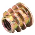thumbnail image 4 of 50pcs Zinc Alloy Furniture Hex Drive Head Nut Threaded For Wood Insert(M6*10), 4 of 8
