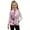 Axolotl Cherry Blossom, variant on Sun Moon Star Print Girls Polar Fleece Vest Jacket Lightweight Plain Vest Full Zipper Sleeveless Outerwear with Two Pockets, 2T