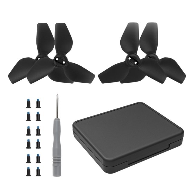 YoaNJYGR with Camera Live Video Small Propeller for Pocket Flying Camera 2016S Quick Release Impellers Props Units Compatible with (4Pcs)
