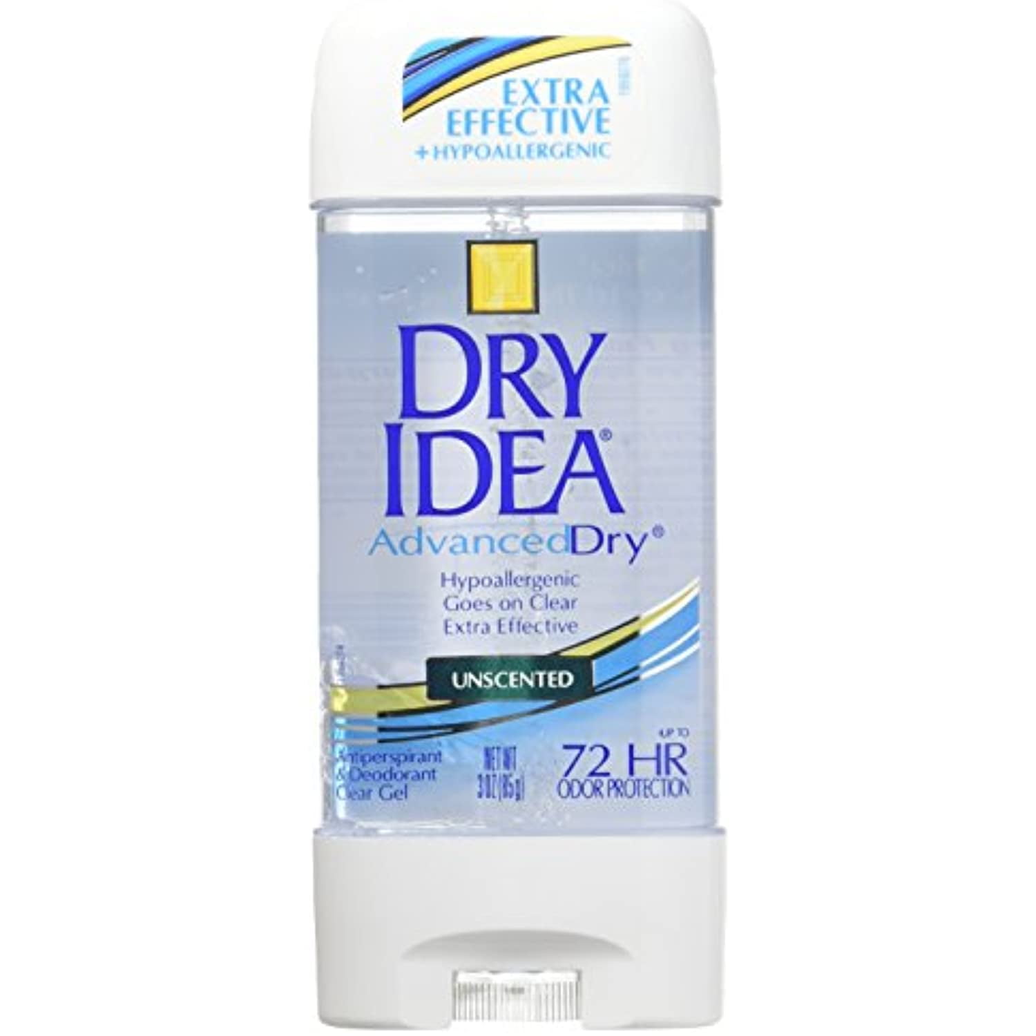 Dial 1327463 Dry Idea Unscented Clear Gel AntiPerspirant Deodorant