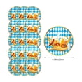thumbnail image 3 of Oktoberfest 9 Inch Paper Plates 16 Pack Bavarian Plaid Design for Main Course Barbecue, Disposable Eco Friendly Tableware, Outdoor Party Gift, 3 of 6